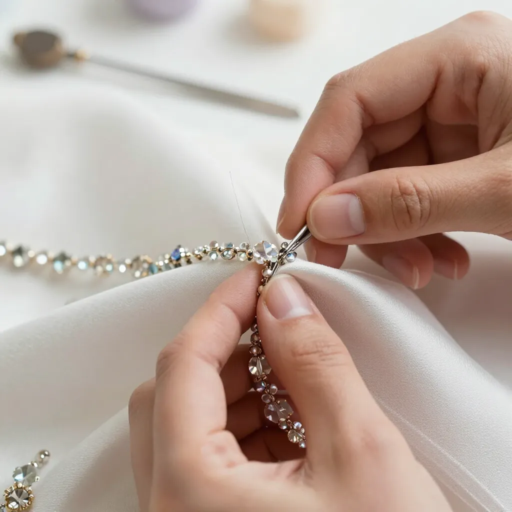 Beading and sequin embellishment service