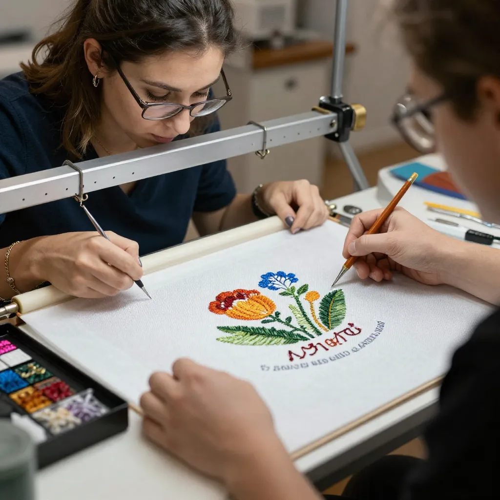 Professional embroidery service